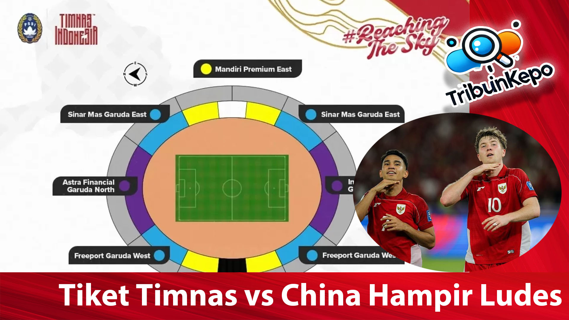 ⚽ Timnas Indonesia vs China: Duel Sengit 5 Juni 2025! Tiket Hampir Ludes, Siap-Siap Merinding!