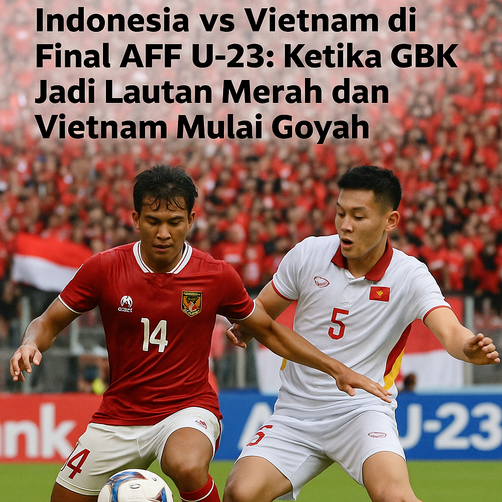 Indonesia vs Vietnam di Final AFF U-23 2025