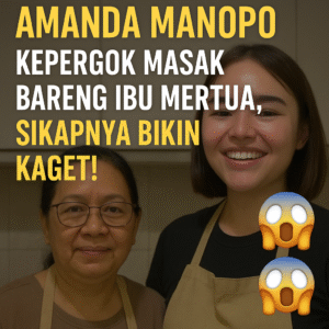 Netizen Heboh! Amanda Manopo Kepergok Masak Bareng Ibu Mertua, Sikapnya Bikin Kaget!